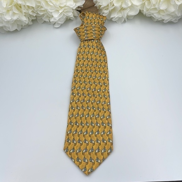 ERMENEGILDO Zegna 100% silk tie - Picture 6 of 8